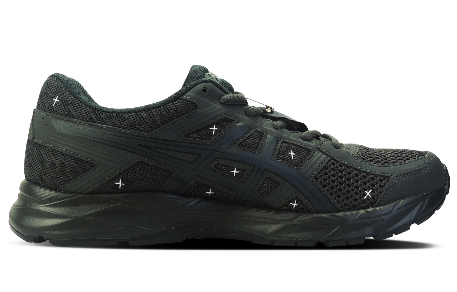 Кроссовки для бега Gel-Contend 4 мужские с низким верхом, черные/серебристые Asics
Кроссовки для бега Gel-Contend 4 мужские с низким верхом, черные/серебристые Asics