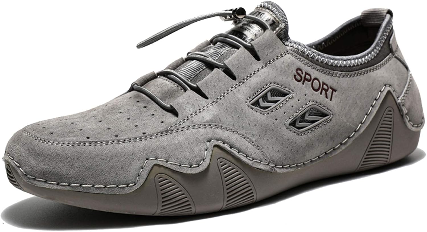 Мужские кожаные туфли GOSPT, удобные повседневные лоферы для работы, серый
Мужские кожаные туфли GOSPT, удобные повседневные лоферы для работы, серый