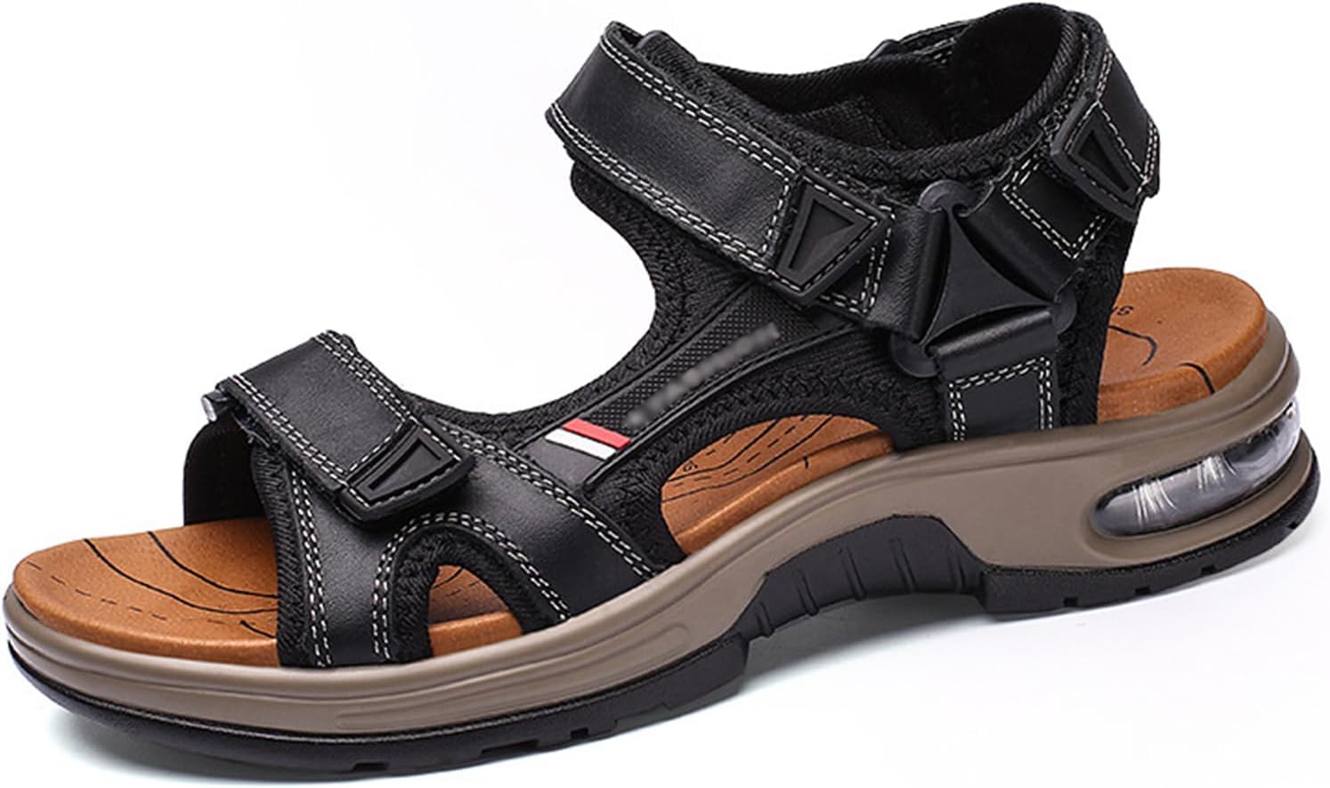 Мужские сандалии Легкие Комфортные Кожаные с открытым носком для ходьбы с поддержкой свода стопы, спортивные водные сандалии для походов и активного отдыха на природе Generic, черный
Мужские сандалии Легкие Комфортные Кожаные с открытым носком для ходьбы с поддержкой свода стопы, спортивные водные сандалии для походов и активного отдыха на природе Generic, черный