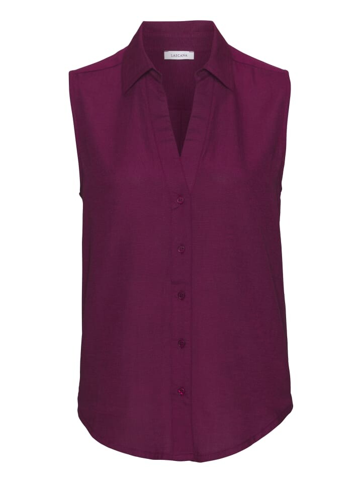 Блуза LASCANA ntop, цвет aubergine
Блуза LASCANA ntop, цвет aubergine