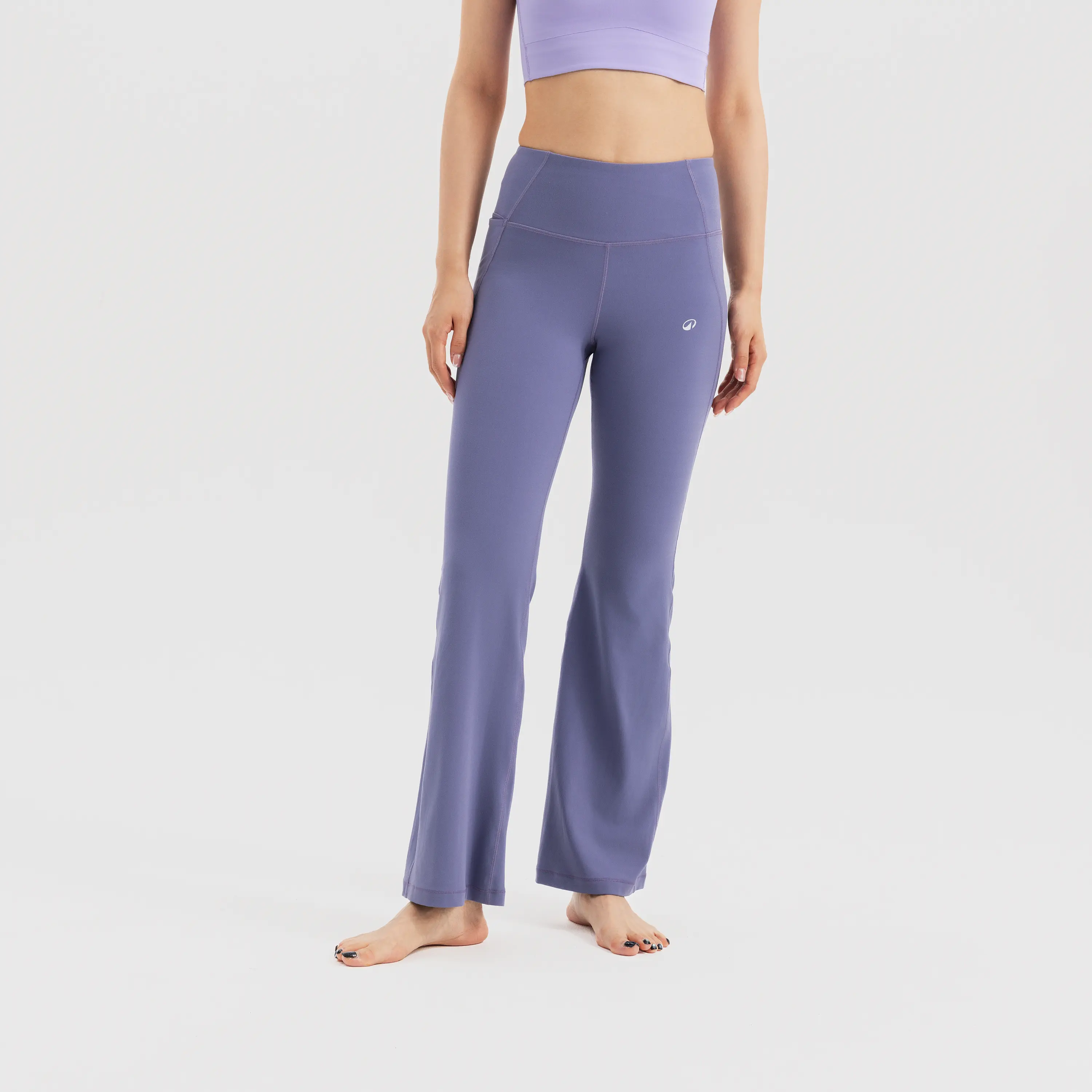 Женские флисовые леггинсы для йоги Domyos - дымчато-лиловые
Женские флисовые леггинсы для йоги Domyos - дымчато-лиловые