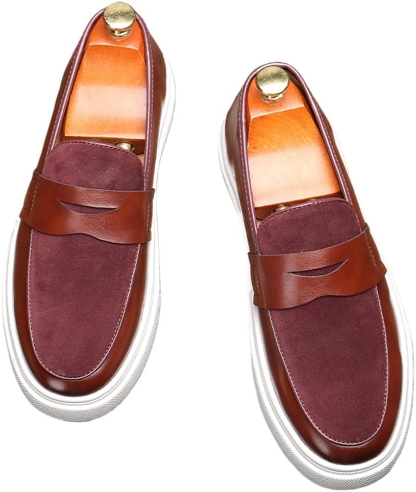 Кожаные лоферы SWZEC для мужчин, коричневый
Кожаные лоферы SWZEC для мужчин, коричневый