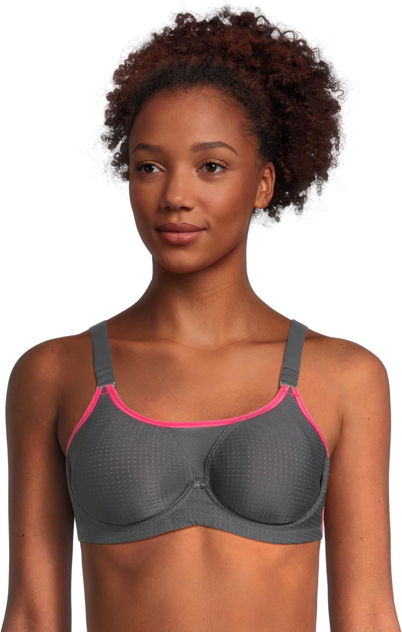 Бюстгальтер Anita Performance WireX Maximum Support Sports Bra, цвет Pink/Anthracite 
Бюстгальтер Anita Performance WireX Maximum Support Sports Bra, цвет Pink/Anthracite