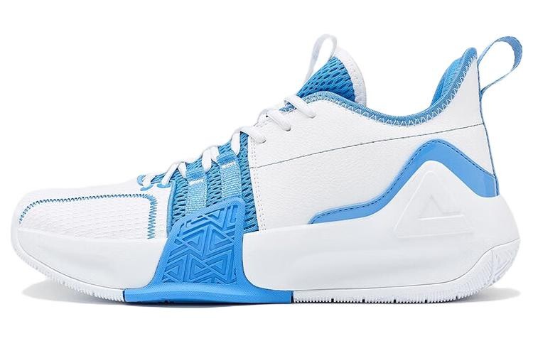 Баскетбольные кроссовки мужские среднего размера белые/синие Peak 
Баскетбольные кроссовки мужские среднего размера белые/синие Peak