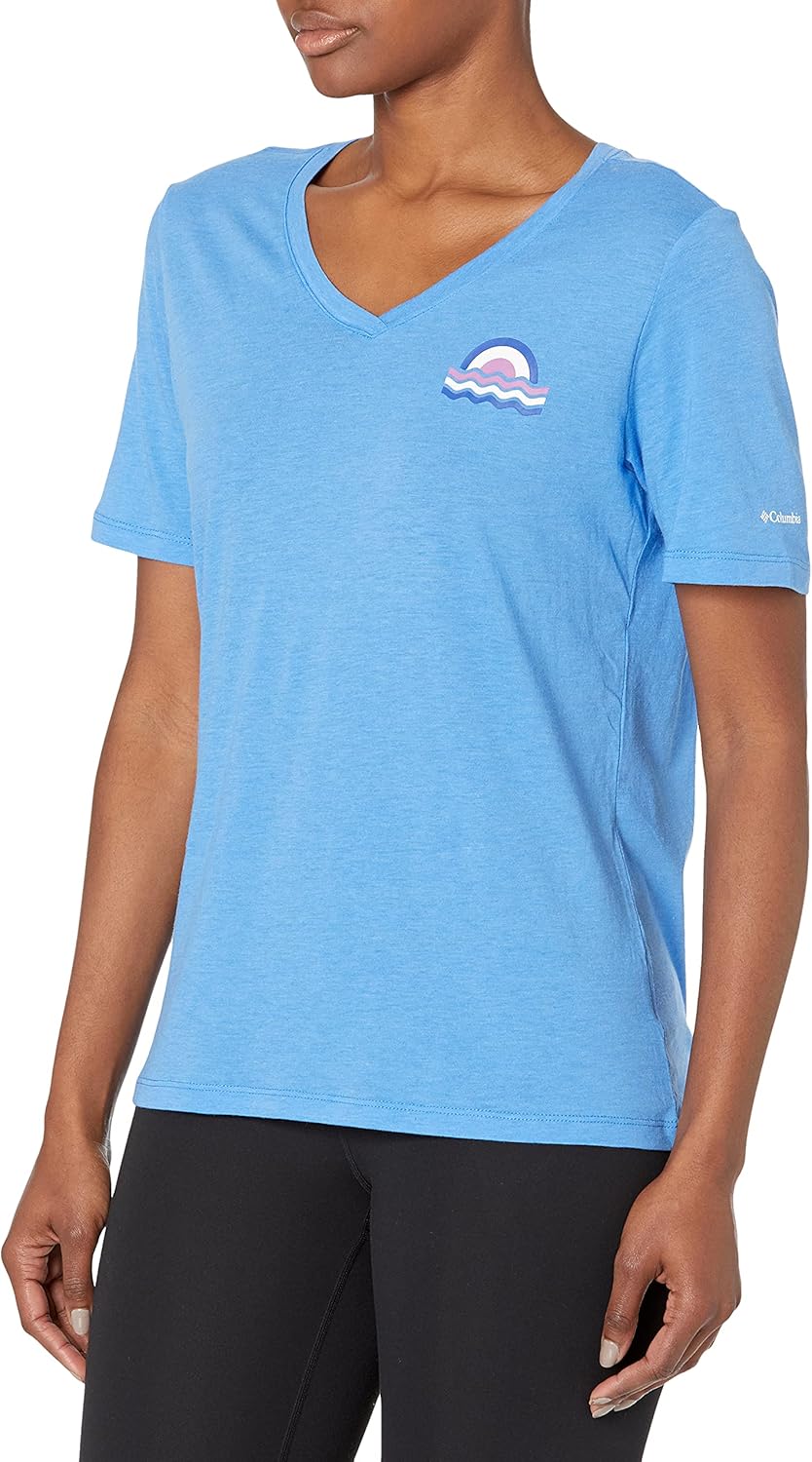 Футболка Columbia Women's Bluebird Day Relaxed V Neck, Color, Синий, Футболка Columbia Women's Bluebird Day Relaxed V Neck, Color
Футболка Columbia Women's Bluebird Day Relaxed V Neck, Color, Синий, Футболка Columbia Women's Bluebird Day Relaxed V Neck, Color
