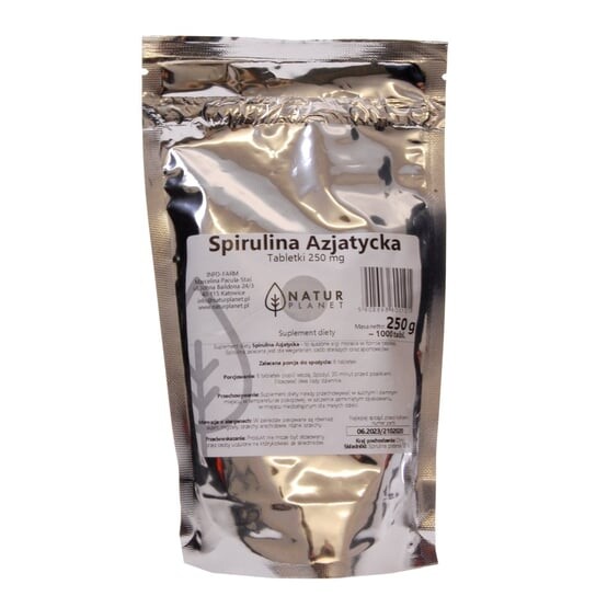 Добавка Азиатская спирулина 250 г (1000 таблеток) - Natur Planet
Добавка Азиатская спирулина 250 г (1000 таблеток) - Natur Planet