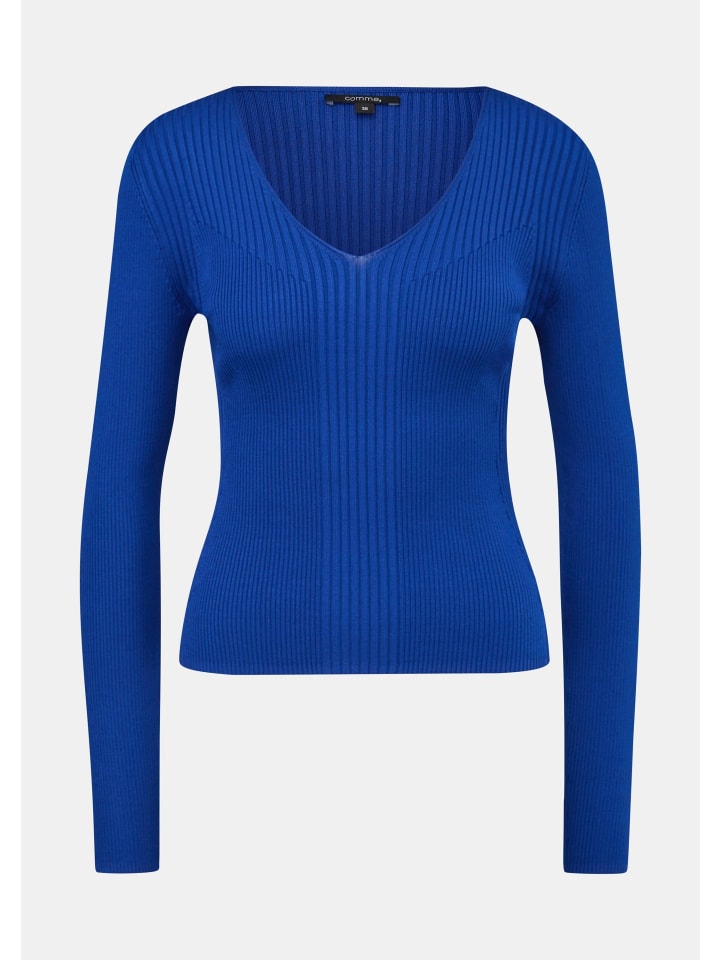 Вязаный свитер цвета 5603_королевский синий comma
Вязаный свитер цвета 5603_королевский синий comma