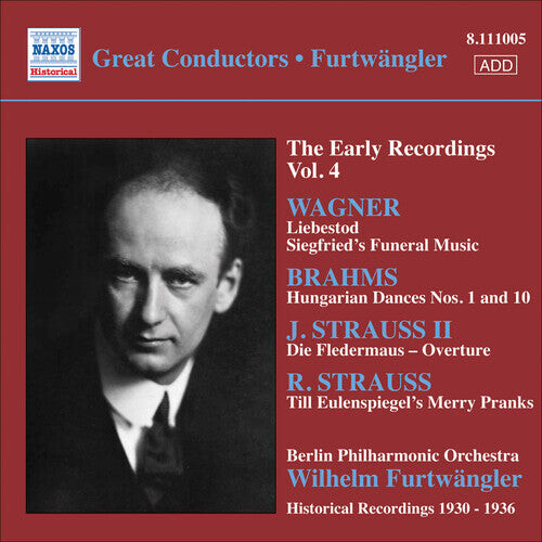 CD диск Furtwangler, Wilhelm: Early Recordings Vol. 4
CD диск Furtwangler, Wilhelm: Early Recordings Vol. 4