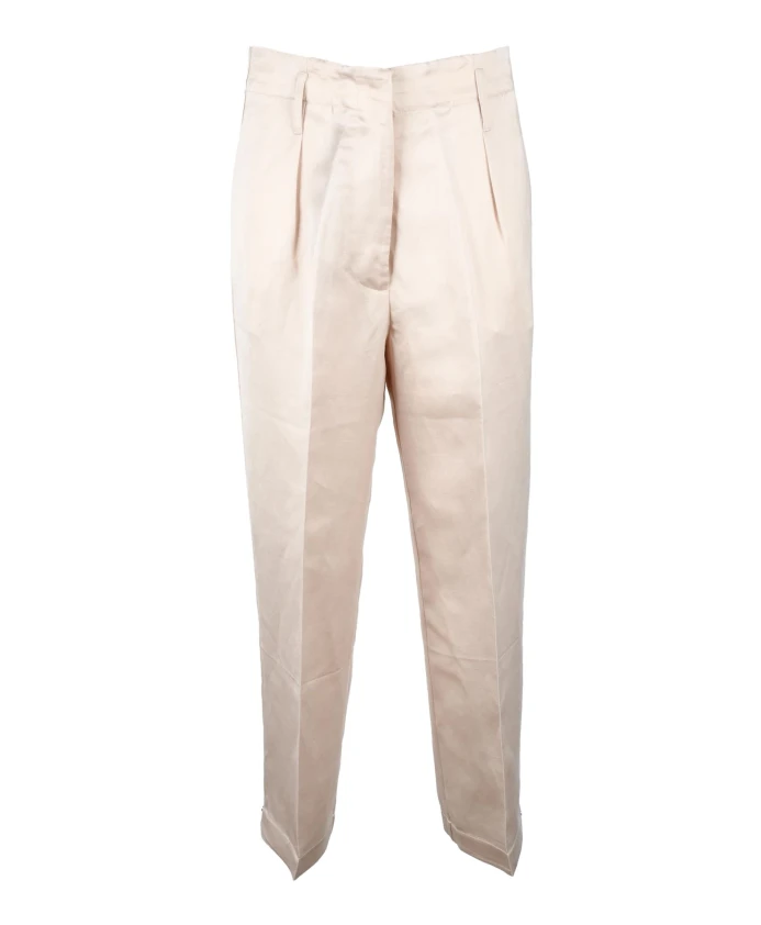 Брюки из смеси льна Semicouture, белый
Брюки из смеси льна Semicouture, белый