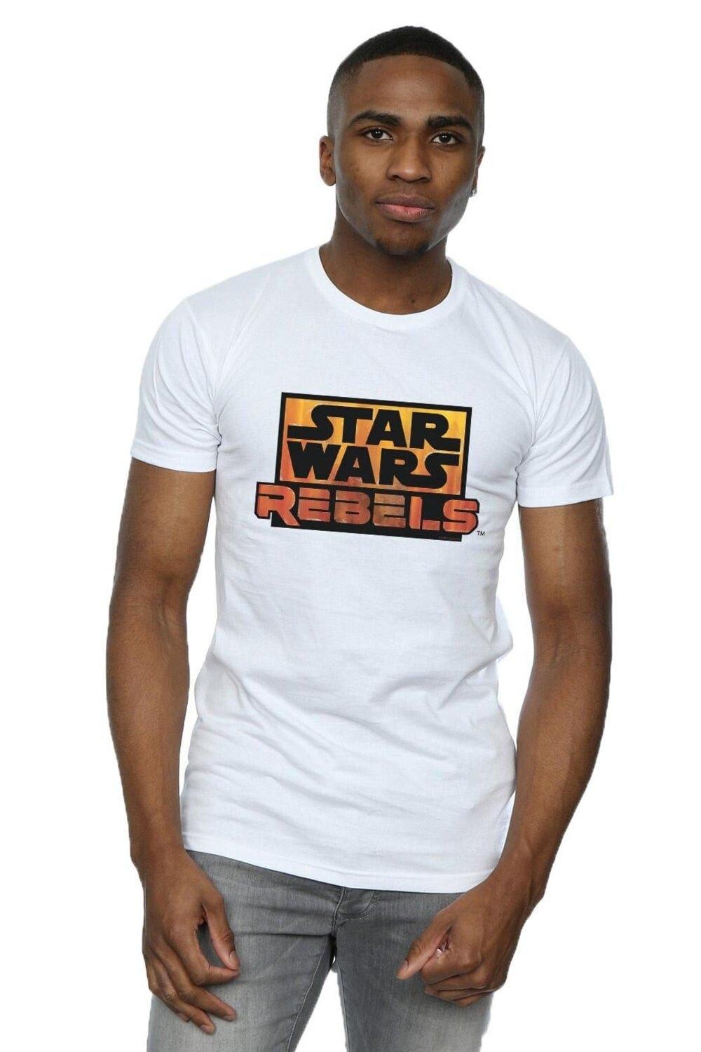 Футболка с логотипом Rebels Star Wars, белый
Футболка с логотипом Rebels Star Wars, белый