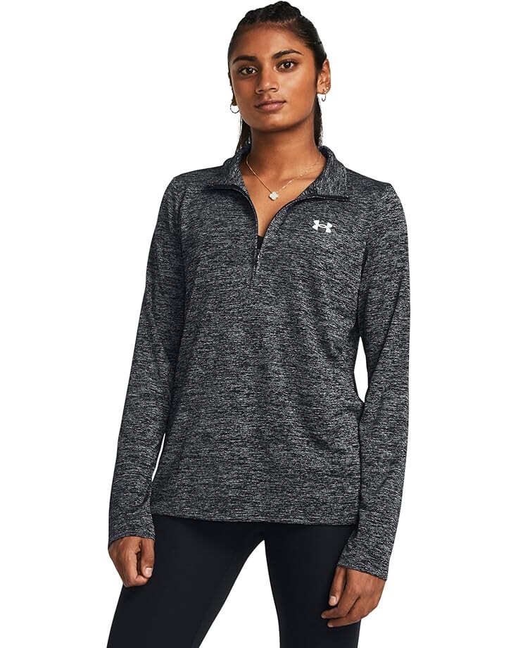 Пуловер Under Armour Tech 1/4 Zip Twist, черный/белый
Пуловер Under Armour Tech 1/4 Zip Twist, черный/белый