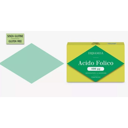 Пищевая добавка с фолиевой кислотой 90 таблеток Erbamea
Пищевая добавка с фолиевой кислотой 90 таблеток Erbamea
