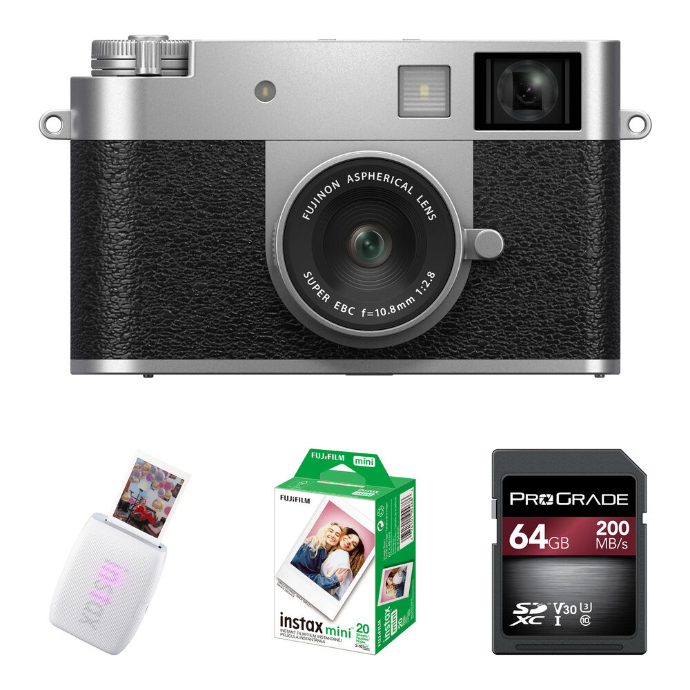Цифровая камера FUJIFILM X half Digital Camera with INSTAX MINI Link 3 Printer
Цифровая камера FUJIFILM X half Digital Camera with INSTAX MINI Link 3 Printer