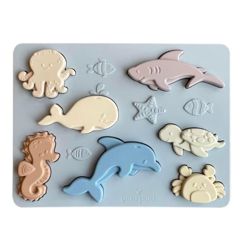 Petú Petú - Силиконовый пазл МОРСКИЕ ЖИВОТНЫЕ A Little Lovely Company
Petú Petú - Силиконовый пазл МОРСКИЕ ЖИВОТНЫЕ A Little Lovely Company