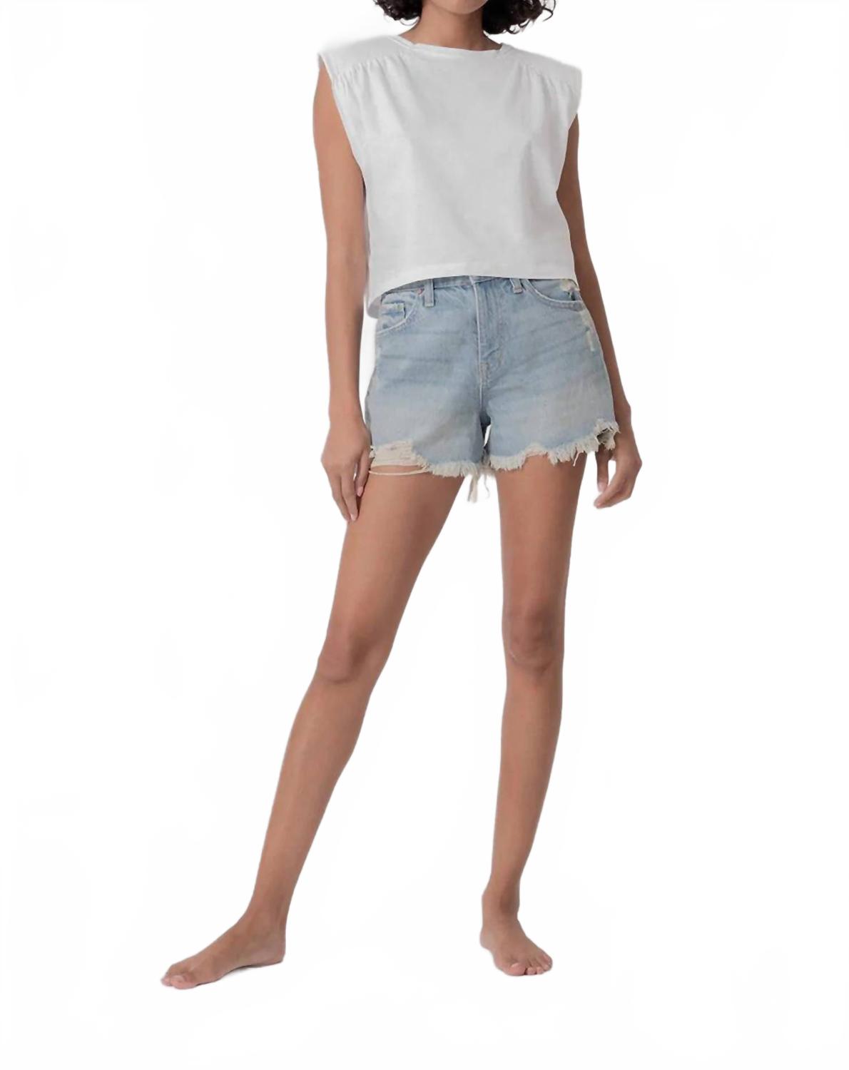 Короткие шорты Sunkissed Nose Darling в синем цвете Level99
Короткие шорты Sunkissed Nose Darling в синем цвете Level99