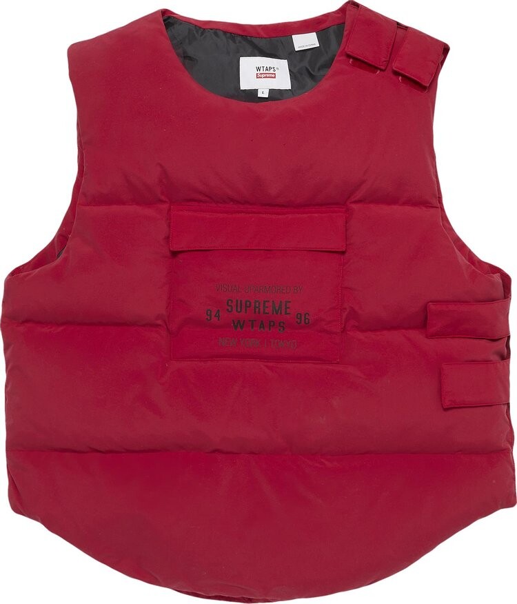 Жилет Supreme x WTAPS Tactical Down Vest 'Red', красный
Жилет Supreme x WTAPS Tactical Down Vest 'Red', красный