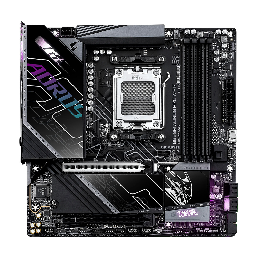 Материнская плата Gigabyte B850M AORUS PRO WIFI7, AM5, DDR5, Wi-Fi
Материнская плата Gigabyte B850M AORUS PRO WIFI7, AM5, DDR5, Wi-Fi