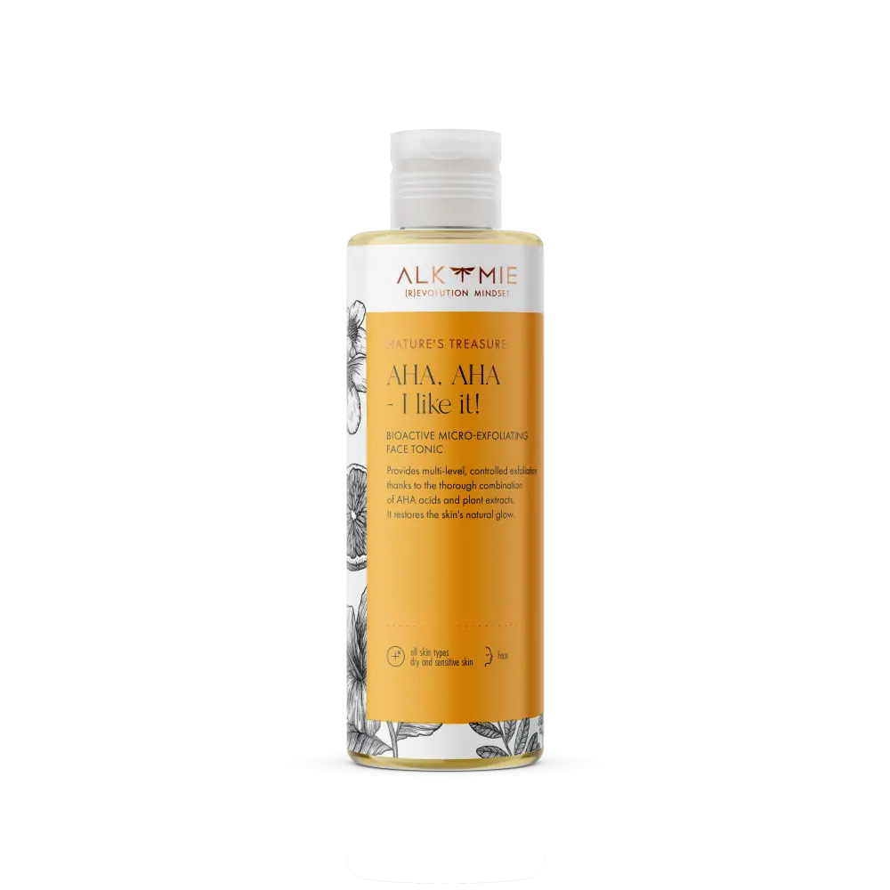Alkmie Aha, aha I like it! биоактивный микроотшелушивающий тоник для лица, 150 мл
Alkmie Aha, aha I like it! биоактивный микроотшелушивающий тоник для лица, 150 мл