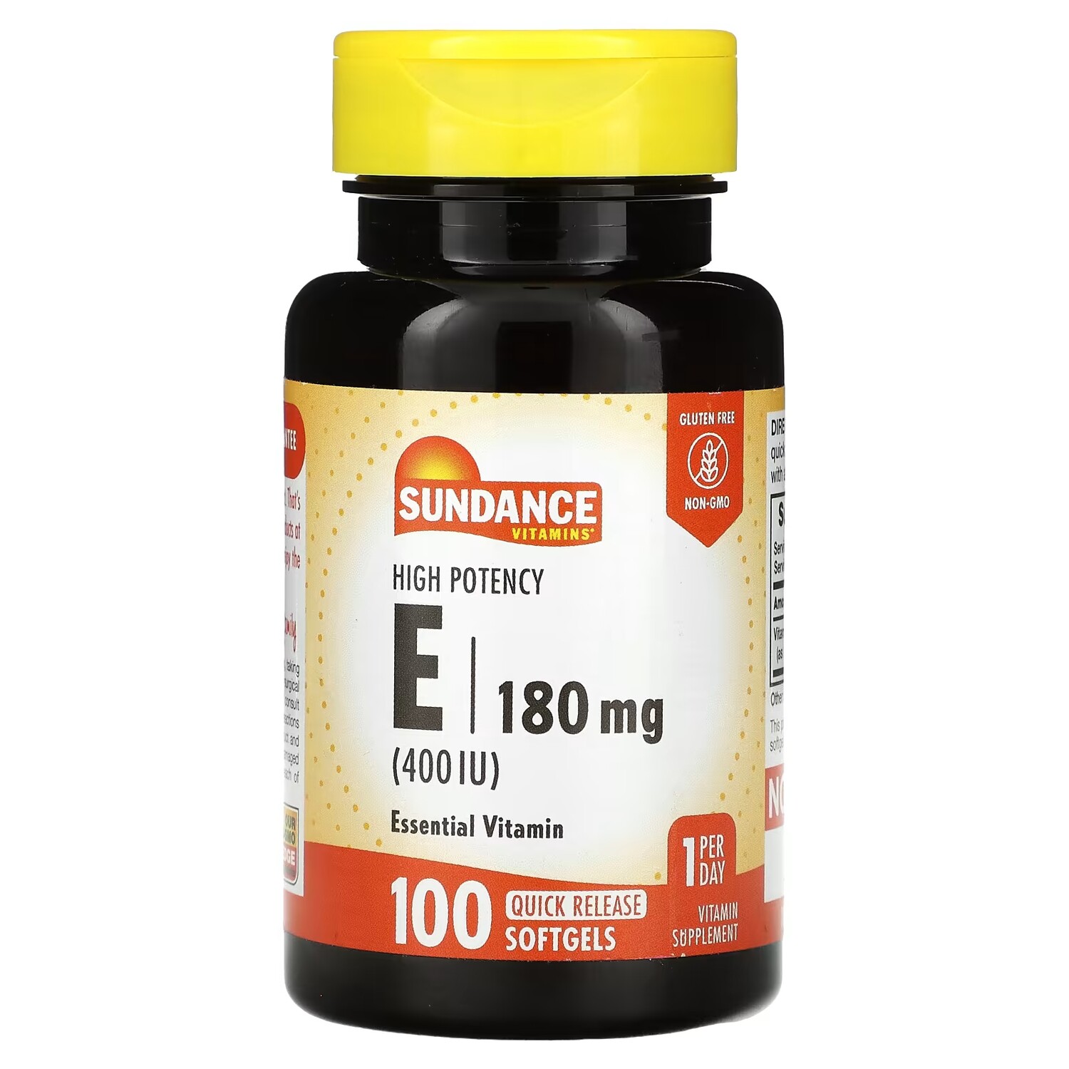 Витамины E Sundance Vitamins высокой эффективности, 100 мягких таблеток
Витамины E Sundance Vitamins высокой эффективности, 100 мягких таблеток
