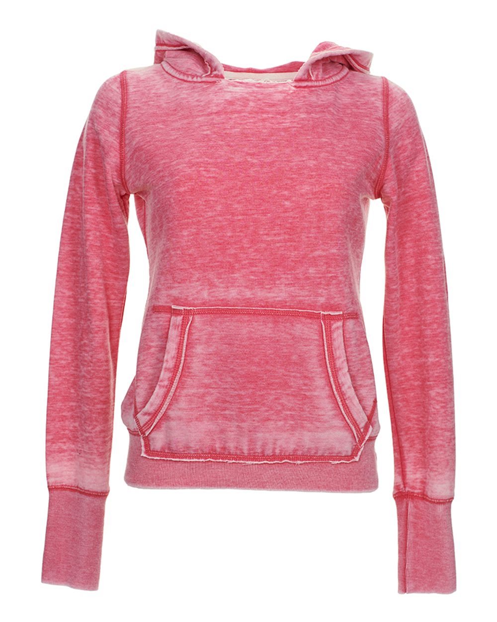 Женская худи Zen Fleece J. America, Wildberry 
Женская худи Zen Fleece J. America, Wildberry