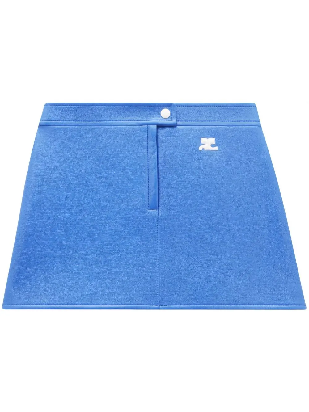 Мини-юбка А-силуэта Courrèges, синий
Мини-юбка А-силуэта Courrèges, синий