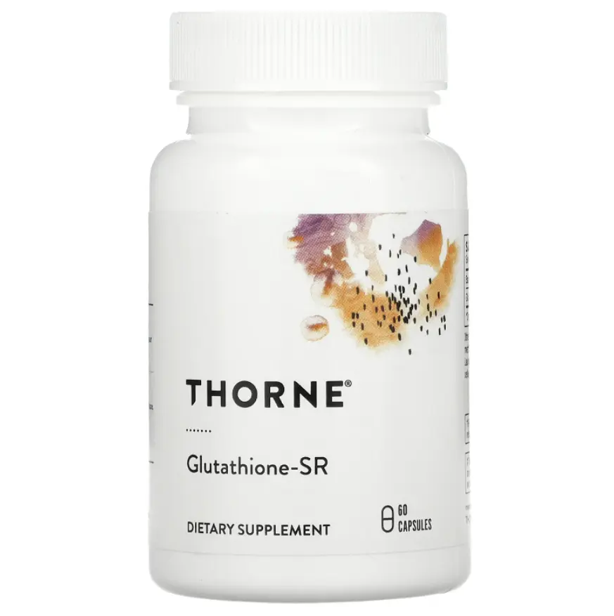 Антиоксидант Глутатион-SR, Thorne Research, 60 капсул
Антиоксидант Глутатион-SR, Thorne Research, 60 капсул