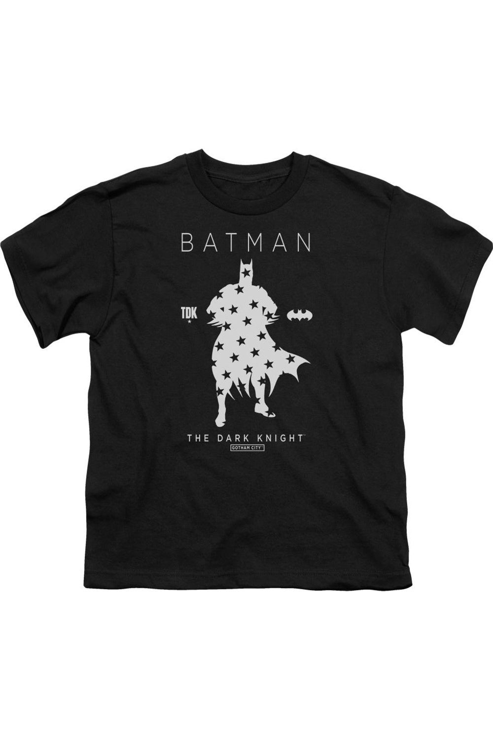 Футболка с силуэтом звезды Batman для детей с коротким рукавом Gildan, черный
Футболка с силуэтом звезды Batman для детей с коротким рукавом Gildan, черный