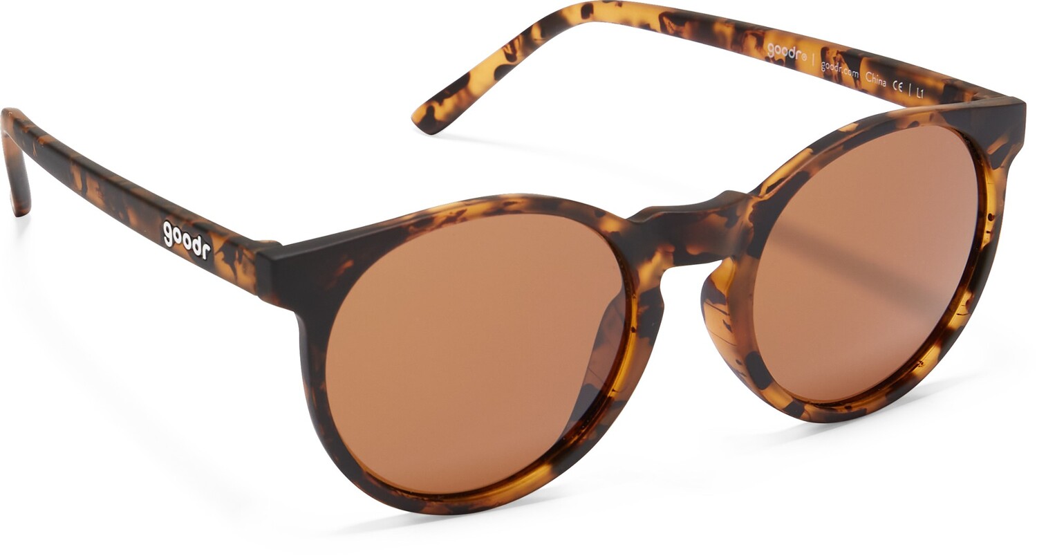 Поляризованные солнцезащитные очки Circle Gs goodr, коричневый
Поляризованные солнцезащитные очки Circle Gs goodr, коричневый