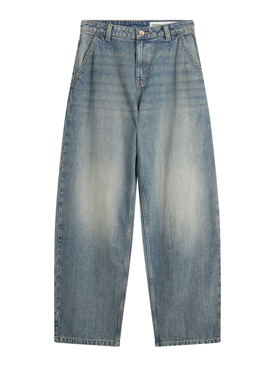 Мешковатые джинсы Bershka, Blue denim 
Мешковатые джинсы Bershka, Blue denim