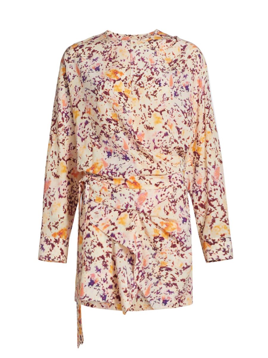 Мини-платье из смесового шелка Habla Isabel Marant, цвет Ecru Plum
Мини-платье из смесового шелка Habla Isabel Marant, цвет Ecru Plum