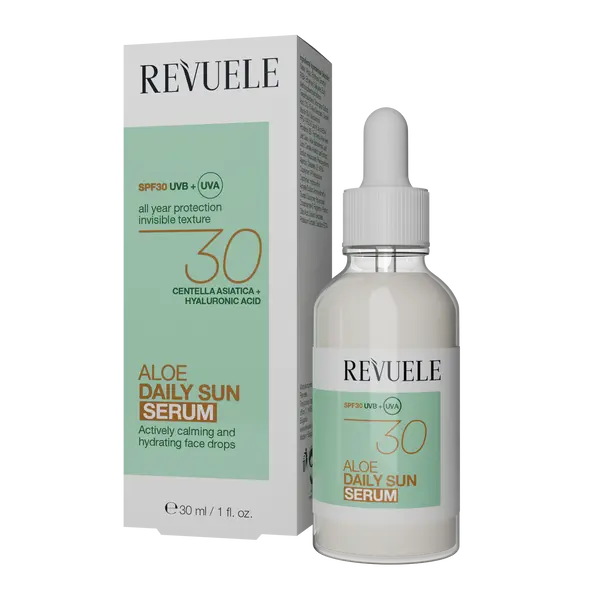 Сыворотка для лица с spf50, 30 мл Revuele Daily sun 
Сыворотка для лица с spf50, 30 мл Revuele Daily sun