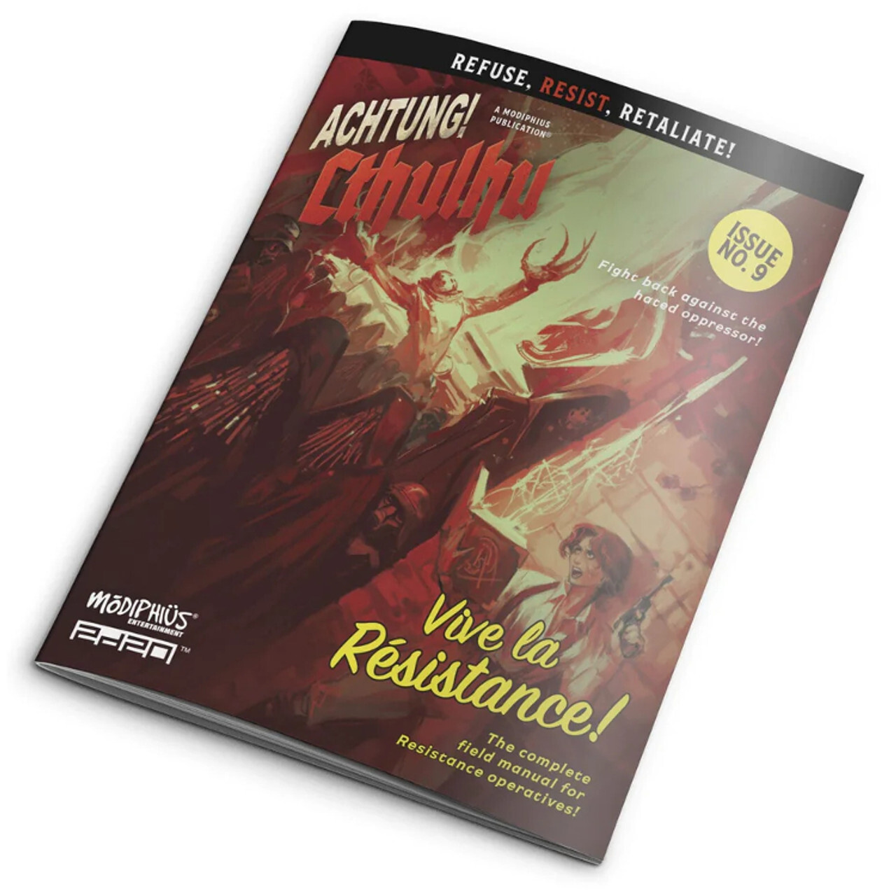 Ролевая игра Achtung! Cthulhu 2D20 RPG: Vive la Resistance!
Ролевая игра Achtung! Cthulhu 2D20 RPG: Vive la Resistance!