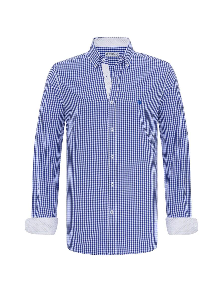 Рубашка обычного кроя на пуговицах Dandalo, цвет Blue/White
Рубашка обычного кроя на пуговицах Dandalo, цвет Blue/White