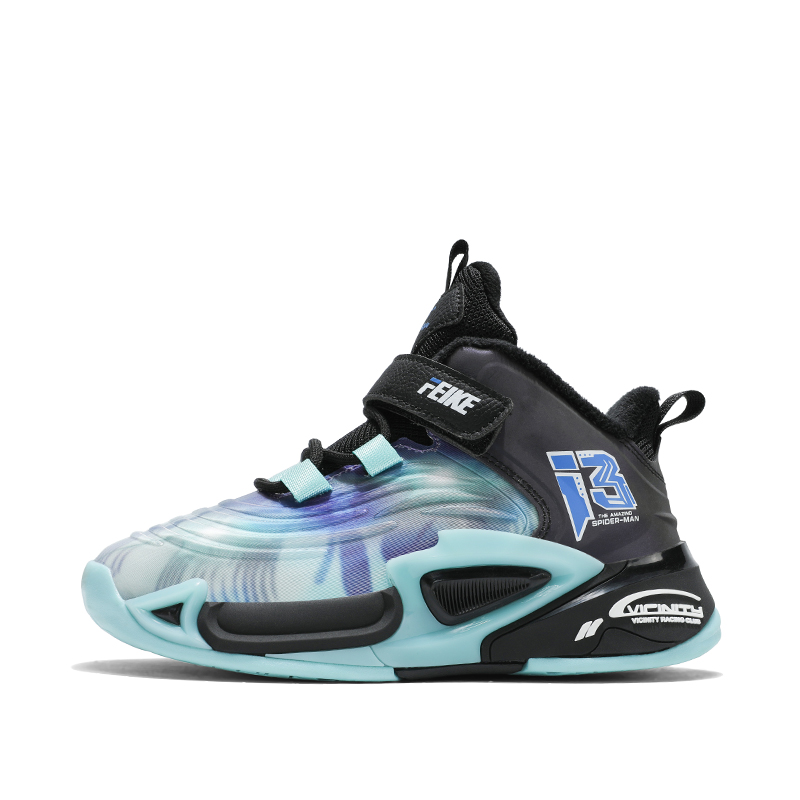 Детские баскетбольные кроссовки средней высоты FEIKE, черный 
Детские баскетбольные кроссовки средней высоты FEIKE, черный