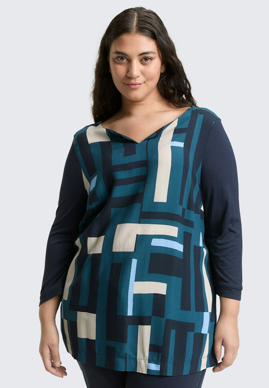 Топ TOM TAILOR Long sleeved top, Lunar Eclipse/Blue
Топ TOM TAILOR Long sleeved top, Lunar Eclipse/Blue