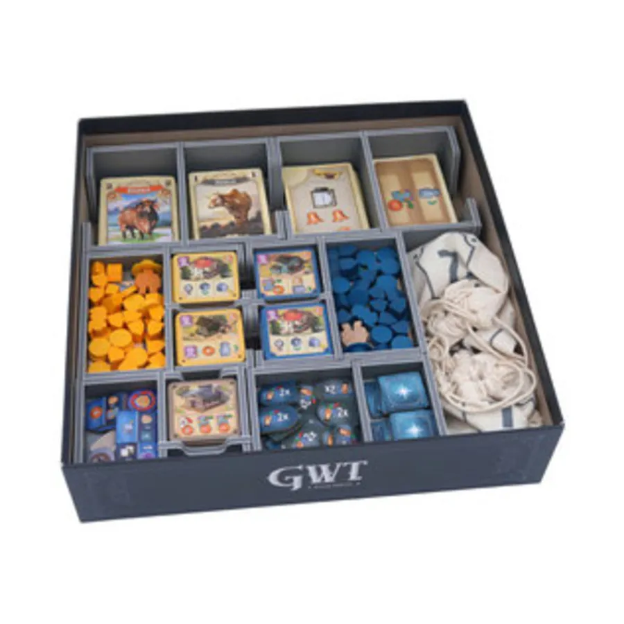 Вставка к Great Western Trail (второе издание) и расширению (второе издание), Inserts and Organizers G-M (Folded Space)
Вставка к Great Western Trail (второе издание) и расширению (второе издание), Inserts and Organizers G-M (Folded Space)