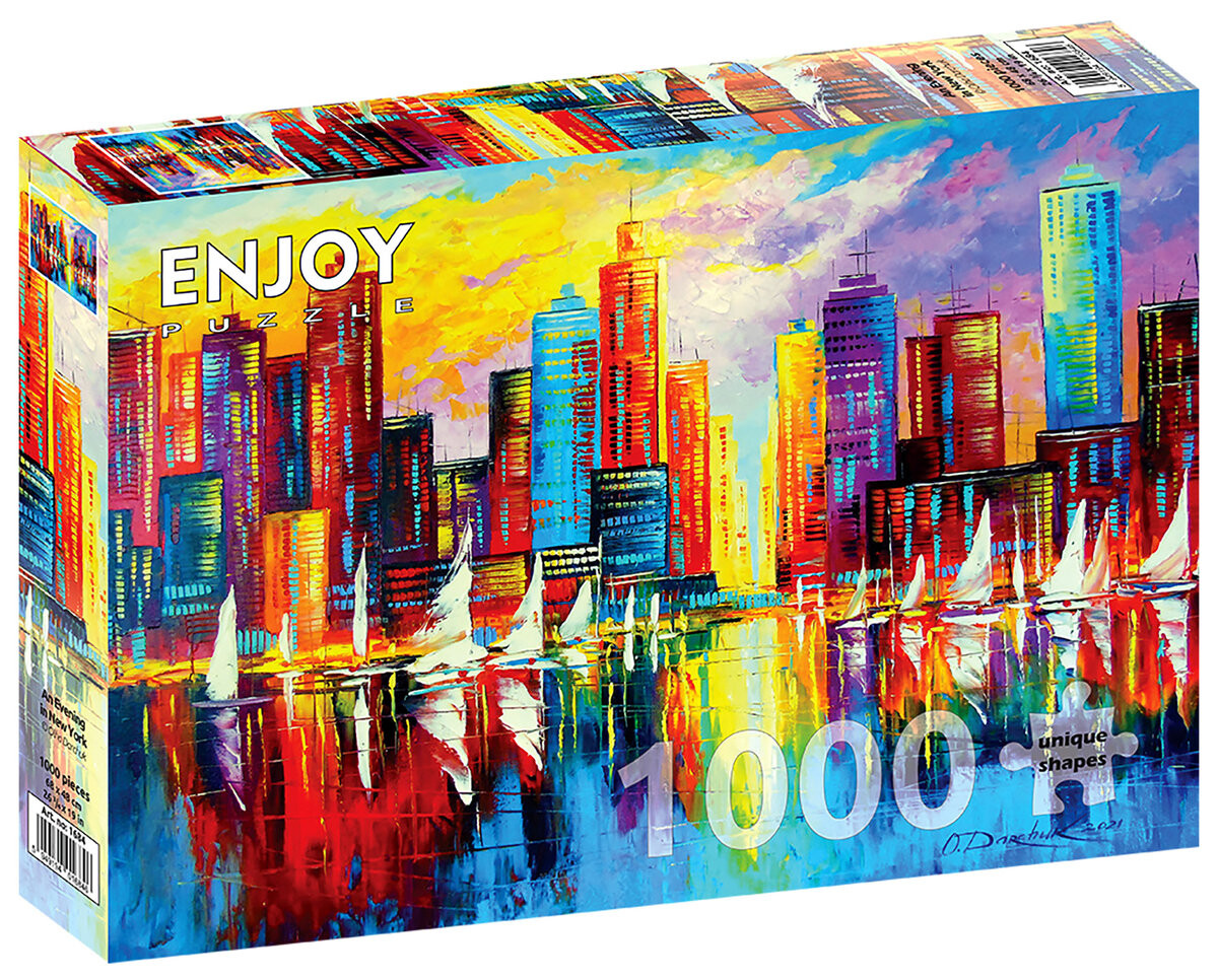 Пазл Вечер в Нью-Йорке, США, 1000 шт. Enjoy
Пазл Вечер в Нью-Йорке, США, 1000 шт. Enjoy