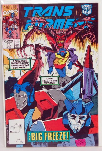 Transformers 76 - Still Life! - Starscream - Optimus Prime - Comic Book (1) (Marvel Comics)
Transformers 76 - Still Life! - Starscream - Optimus Prime - Comic Book (1) (Marvel Comics)