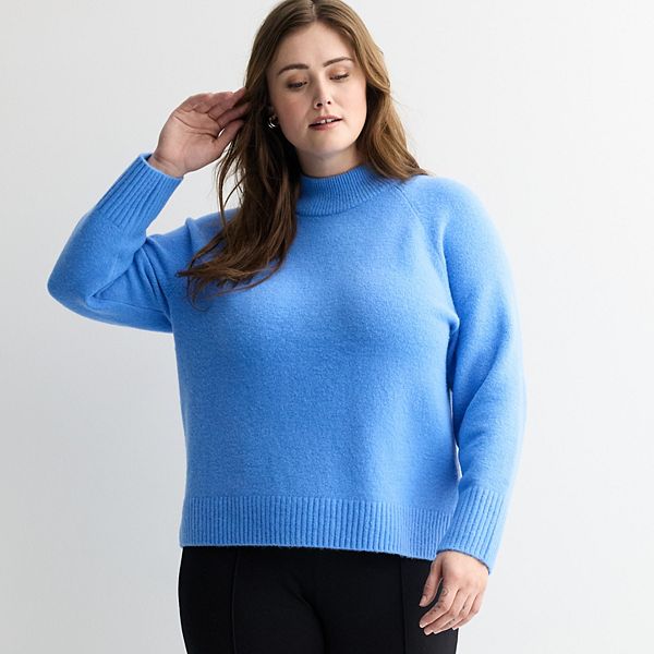 Свитер с регланными рукавами и высоким воротником Plus size Nine West, Gentiana Blue
Свитер с регланными рукавами и высоким воротником Plus size Nine West, Gentiana Blue