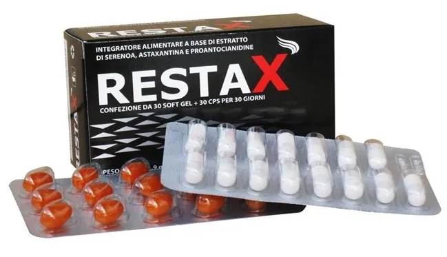 Restax Serenoa Repens 30 капсул + 30 мягких желатиновых капсул добавка для волос
Restax Serenoa Repens 30 капсул + 30 мягких желатиновых капсул добавка для волос