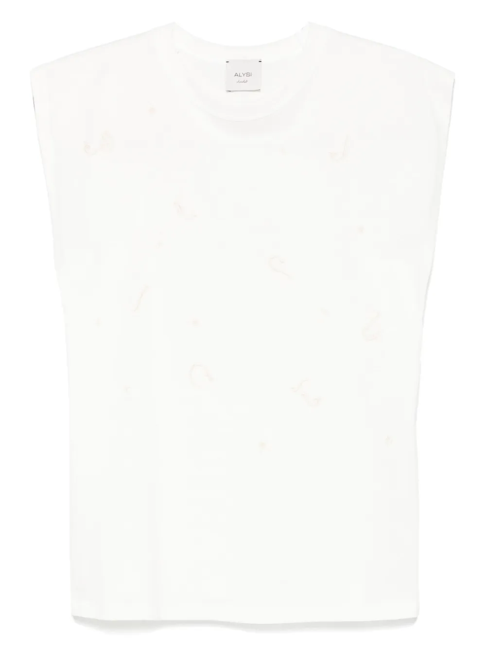 Топ с вышивкой Alysi, белый
Топ с вышивкой Alysi, белый