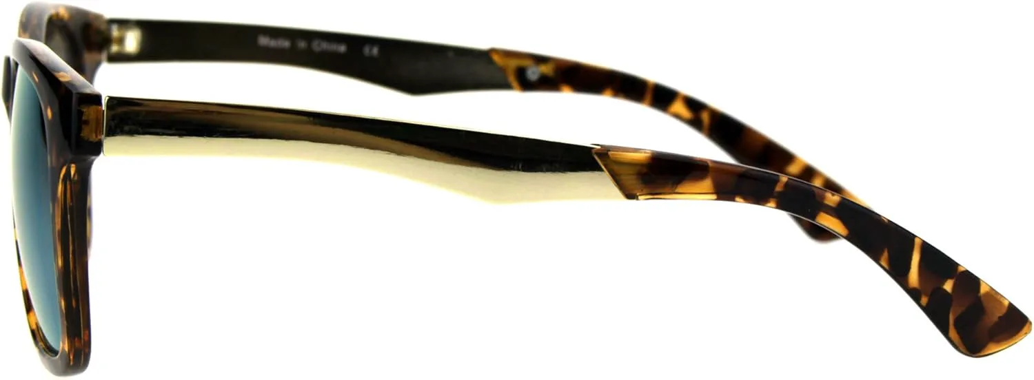 Унисекс модные солнцезащитные очки в классической квадратной оправе с металлическими дужками, защита от УФ-излучения 400 PASTL, Tort Gold (Yellow Mirror)
Унисекс модные солнцезащитные очки в классической квадратной оправе с металлическими дужками, защита от УФ-излучения 400 PASTL, Tort Gold (Yellow Mirror)