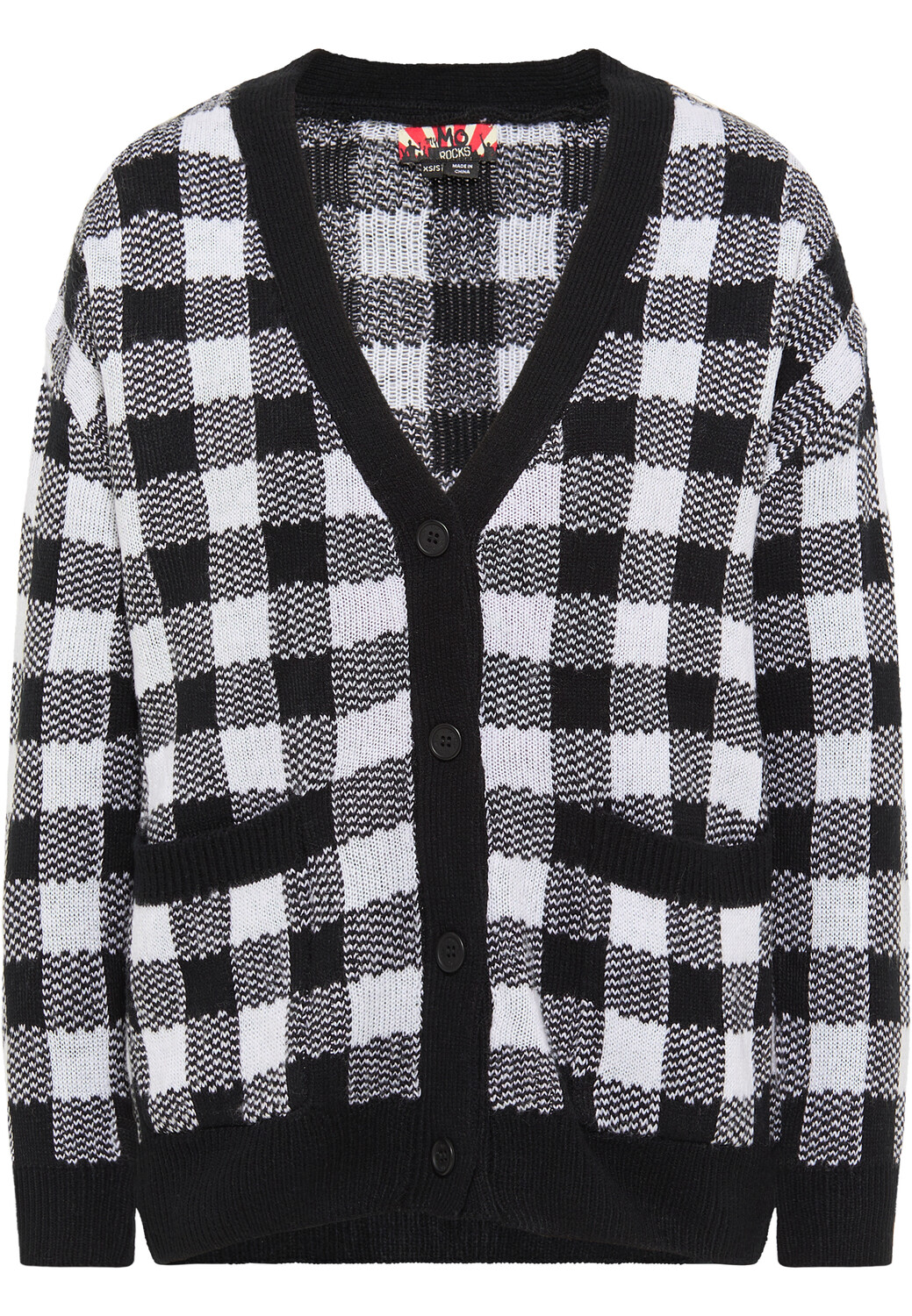 Толстовка myMo ROCKS Strickjacke, черный 
Толстовка myMo ROCKS Strickjacke, черный