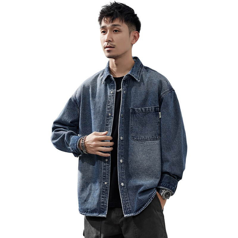 Джинсовая куртка мужская синий Jeep
Джинсовая куртка мужская синий Jeep