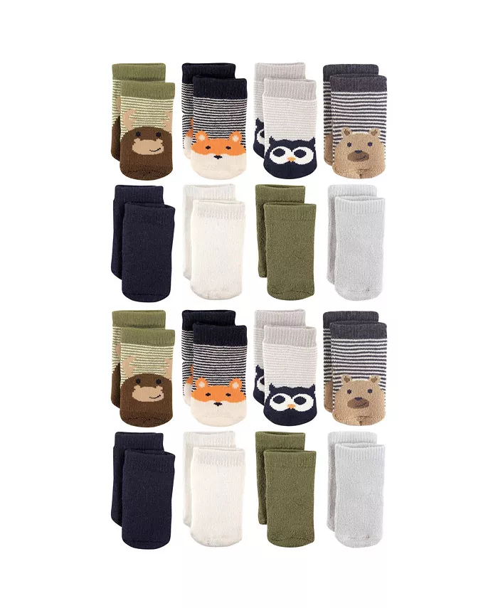 Детские махровые носки из хлопка для мальчиков, 16 пар Luvable Friends, зеленый
Детские махровые носки из хлопка для мальчиков, 16 пар Luvable Friends, зеленый