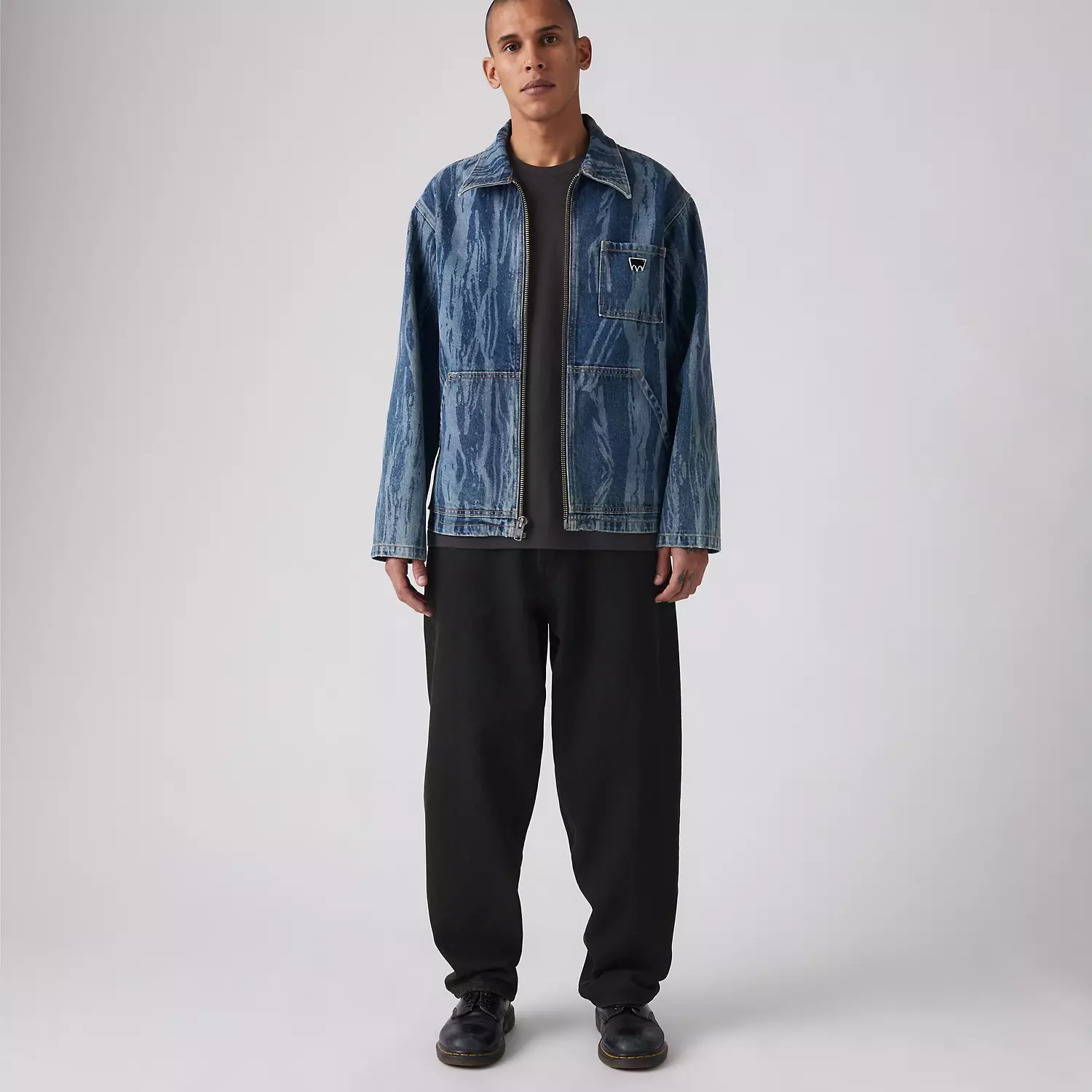 Мужские джинсы Levi's Skateboarding Super Baggy, цвет City Blackberry - Black
Мужские джинсы Levi's Skateboarding Super Baggy, цвет City Blackberry - Black