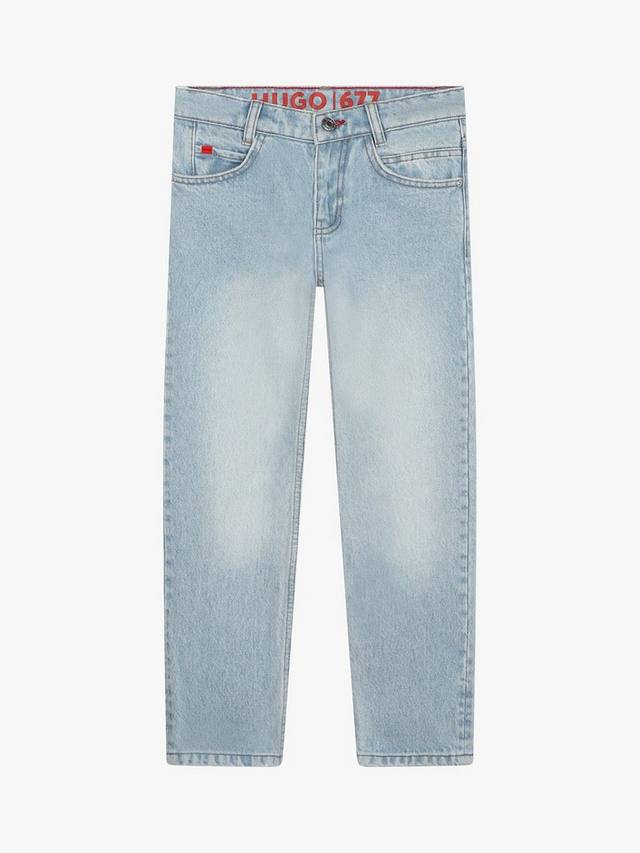 Джинсы HUGO для детей Regular Fit HUGO BOSS, Light Blue
Джинсы HUGO для детей Regular Fit HUGO BOSS, Light Blue