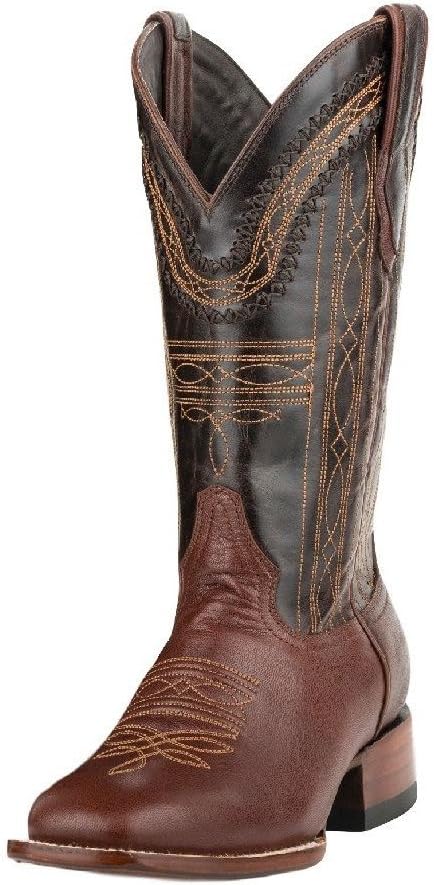 Ковбойские сапоги Denver Brown Goat с ручной строчкой Stetson
Ковбойские сапоги Denver Brown Goat с ручной строчкой Stetson