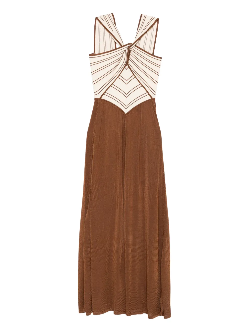 Платье в полоску Zimmermann, коричневый
Платье в полоску Zimmermann, коричневый