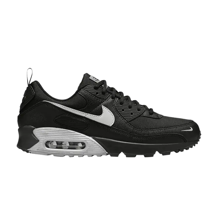 Кроссовки Nike Air Max 90 'Black Metallic Silver', черный
Кроссовки Nike Air Max 90 'Black Metallic Silver', черный